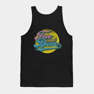 Free and Brave Tank Top